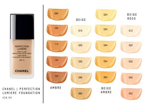 where to buy chanel lumiere foundation|chanel foundation color shade chart.